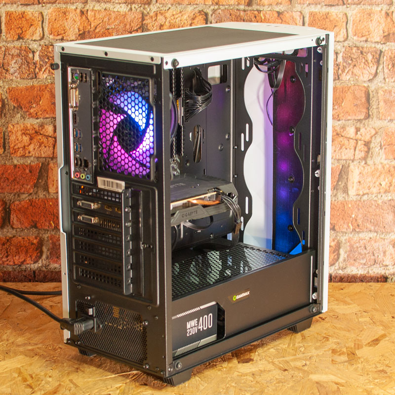 Kustom Pcs Kustom White Diamond Ryzen Gtx Refurbished Gaming Pc